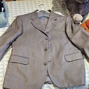 Classic Men's Gray Blazer - Tailored Suit Jacket